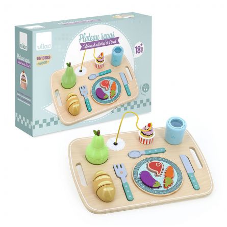 Plateau d'éveil Le Repas Vilac  Ikaipaka jeux & jouets Royan