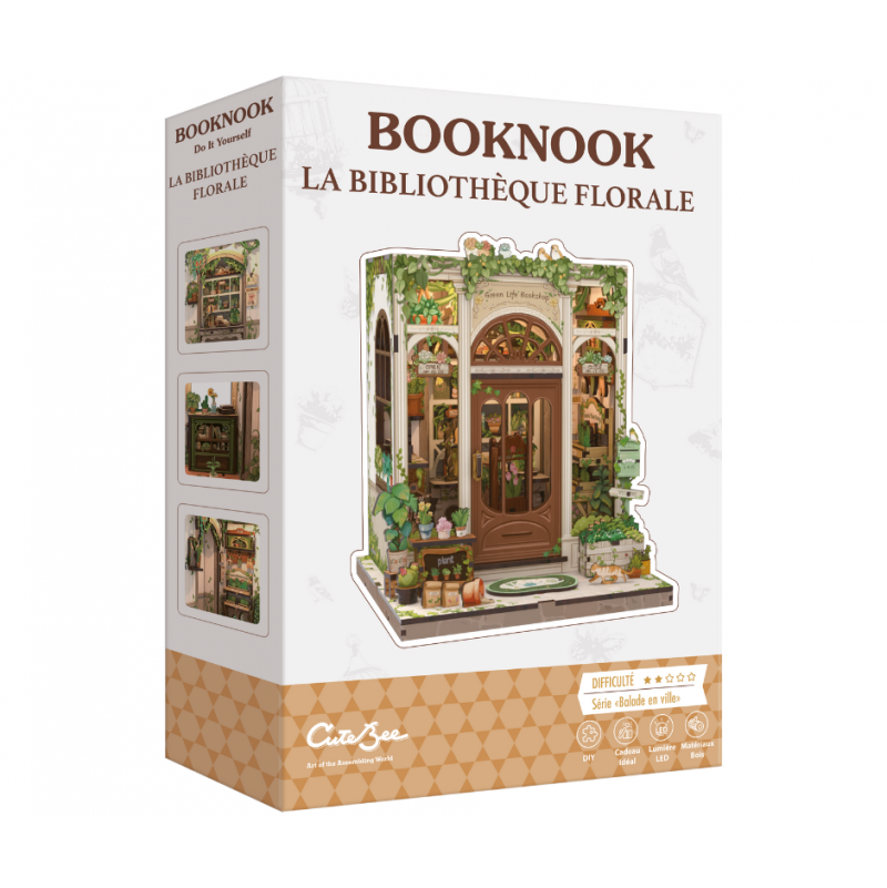 Book Nook La bibliothèque Florale Blackrock Games Ikaipaka jeux