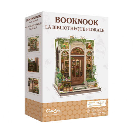 Book Nook La bibliothèque Florale Blackrock Games Ikaipaka jeux