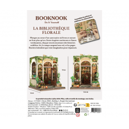 Book Nook La bibliothèque Florale Blackrock Games Ikaipaka jeux