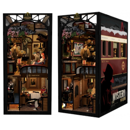 Book Nook Enquête à bord du train Blackrock Games Ikaipaka jeux