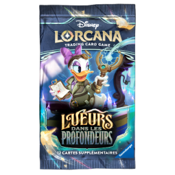 Disney Lorcana Set 10 Booster Lueurs dans les profondeurs
