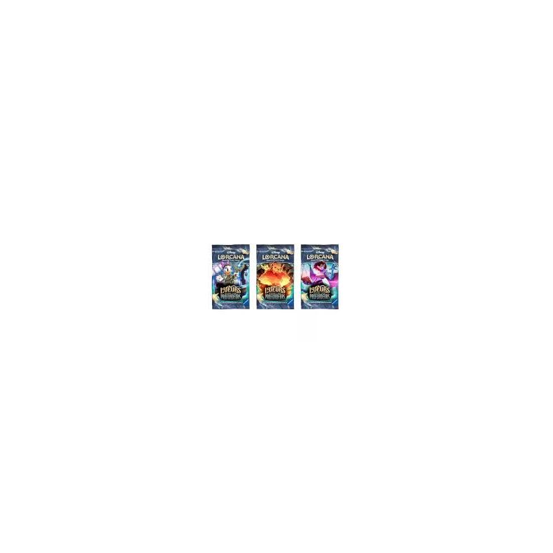 Disney Lorcana Set 10 Booster Lueurs dans les profondeurs