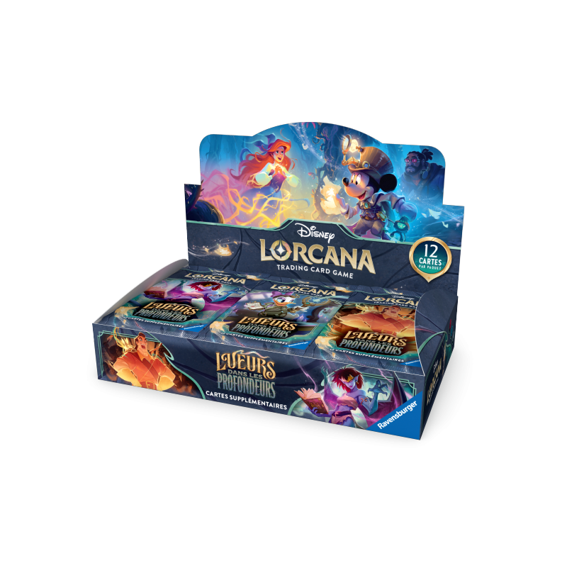Disney Lorcana Set 10 Display 24 Boosters Lueurs dans les