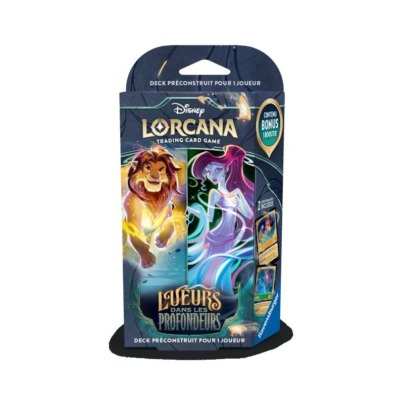 Disney Lorcana set 10 Deck Simba & Megara Ravensburger Ikaipaka