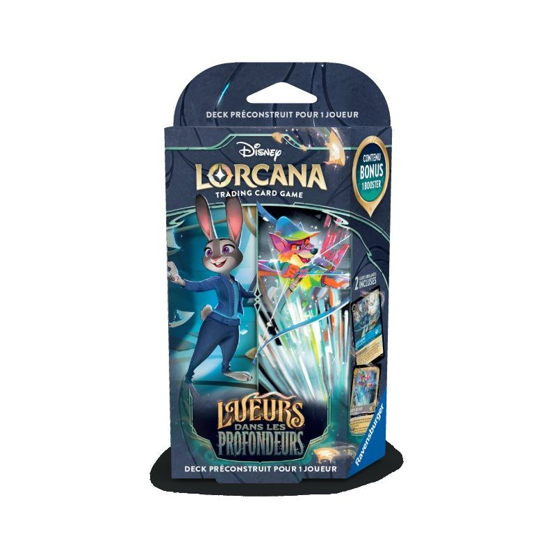 Disney Lorcana Set 10 Deck Judy & Robin Lueurs dans les