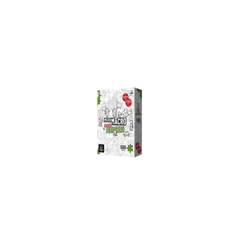 Puzzle 500p Micro Macro - Puzzle Football  Ikaipaka jeux &
