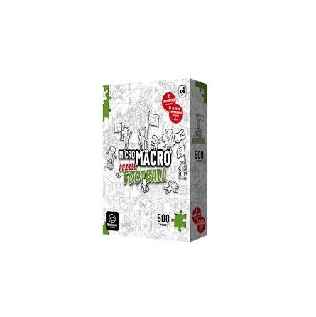 Puzzle 500p Micro Macro - Puzzle Football  Ikaipaka jeux &