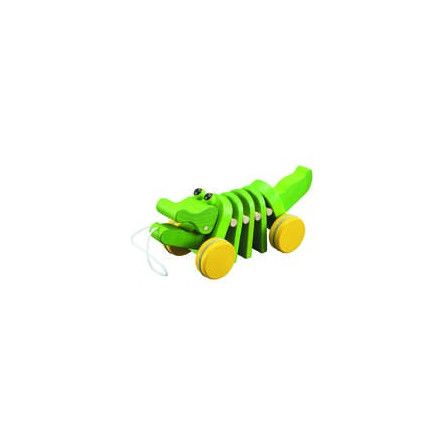 Alligator à tirer PlanToys Ikaipaka jeux & jouets Royan