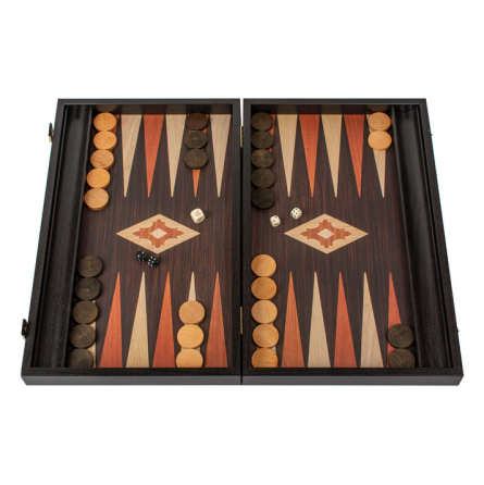 Backgammon Wengé Manopoulos Manopoulos Ikaipaka jeux & jouets
