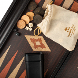 Backgammon Wengé Manopoulos Manopoulos Ikaipaka jeux & jouets
