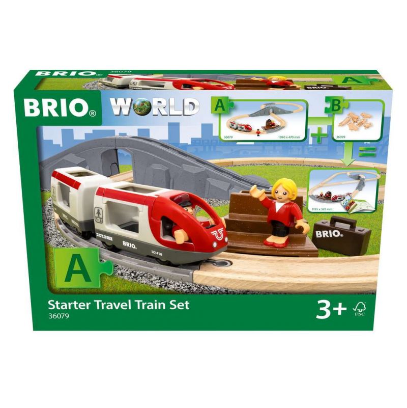 Train Brio Circuit en 8 packA Voyageurs BRIO Ikaipaka jeux &