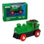 Train Brio Locomotive Verte à piles BRIO Ikaipaka jeux & jouets