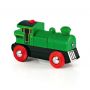 Train Brio Locomotive Verte à piles BRIO Ikaipaka jeux & jouets