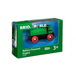 Train Brio Locomotive Verte à piles BRIO Ikaipaka jeux & jouets