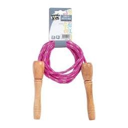 Corde a sauter 2m bois  Ikaipaka jeux & jouets Royan