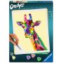 Peinture aux numéros Girafe 24x30cm Ravensburger Ikaipaka jeux