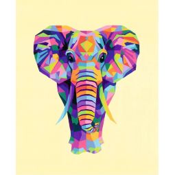 Peinture aux numéros Eléphant Ravensburger Ikaipaka jeux &