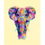 Peinture aux numéros Eléphant Ravensburger Ikaipaka jeux &