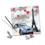 Peinture aux numéros Paris 20X20 cm Ravensburger Ikaipaka jeux