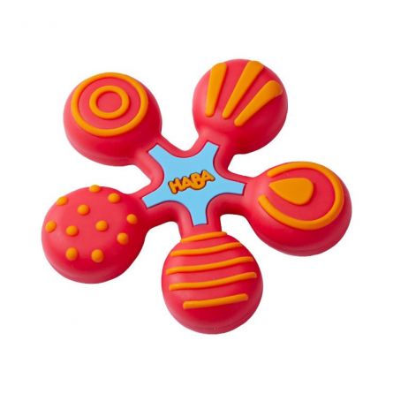 Hochet dentition Etoile Rouge Haba Ikaipaka jeux & jouets Royan
