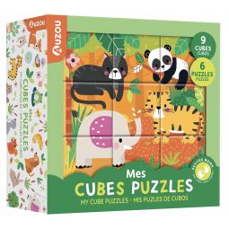 Cubes puzzles Animaux Mignons AUZOU Ikaipaka jeux & jouets Royan