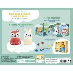 Livre de bain Renard AUZOU Ikaipaka jeux & jouets Royan