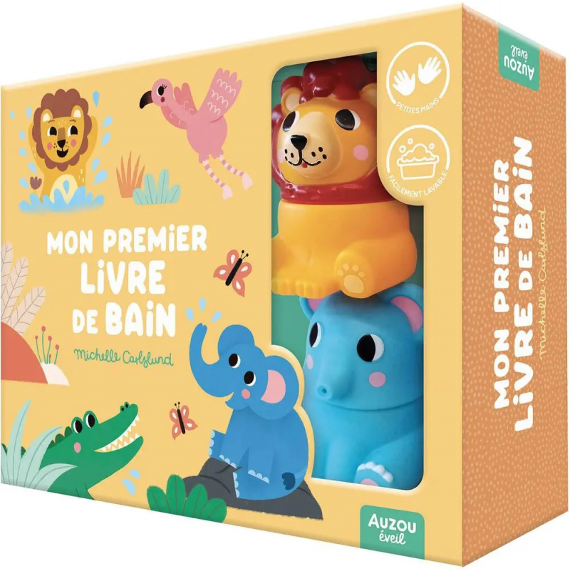 Livre de bain Savane AUZOU Ikaipaka jeux & jouets Royan