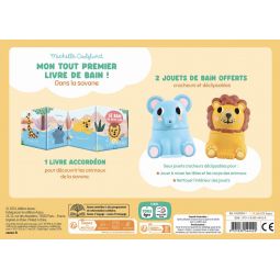 Livre de bain Savane AUZOU Ikaipaka jeux & jouets Royan
