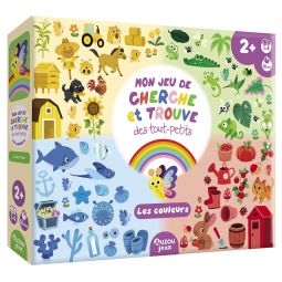 Cherche et trouve des petits Couleurs AUZOU Ikaipaka jeux &