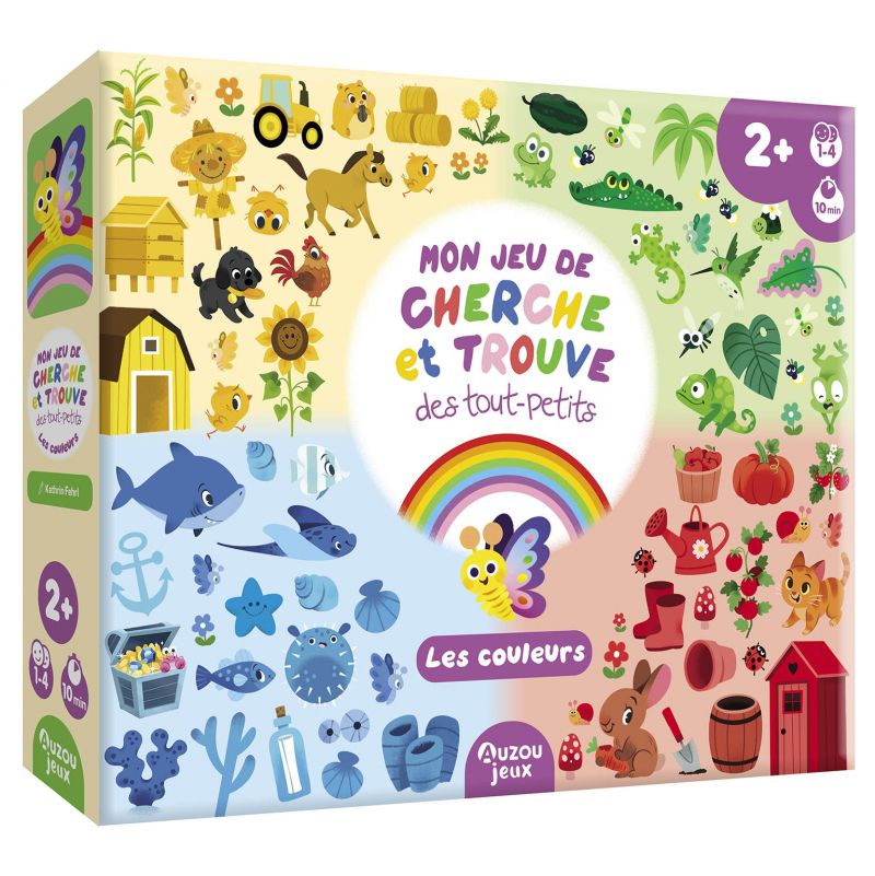 Cherche et trouve des petits Couleurs AUZOU Ikaipaka jeux &