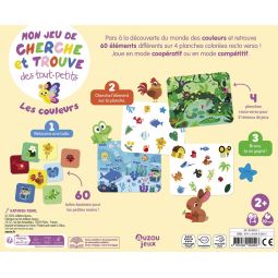 Cherche et trouve des petits Couleurs AUZOU Ikaipaka jeux &