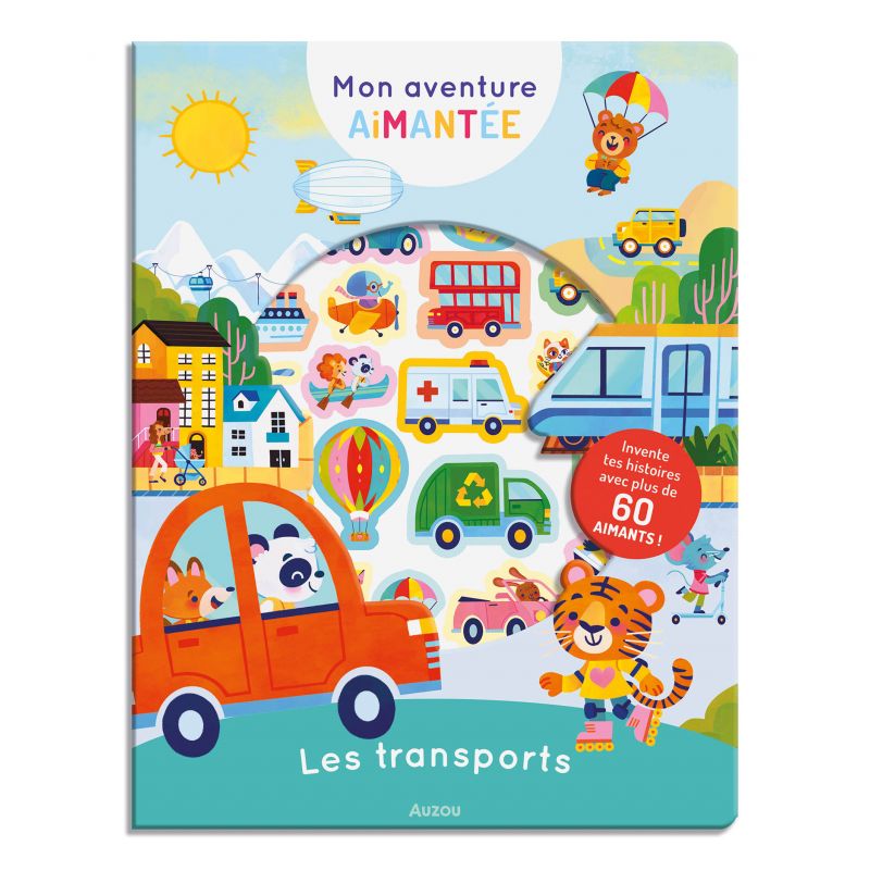 Mon aventure aimantées Les Transports AUZOU Ikaipaka jeux &