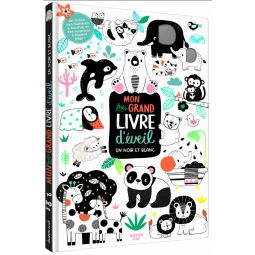 Grand livre Contraste Eveil en Noir & Blanc AUZOU Ikaipaka jeux