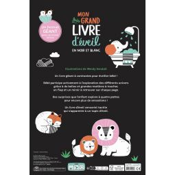 Grand livre Contraste Eveil en Noir & Blanc AUZOU Ikaipaka jeux