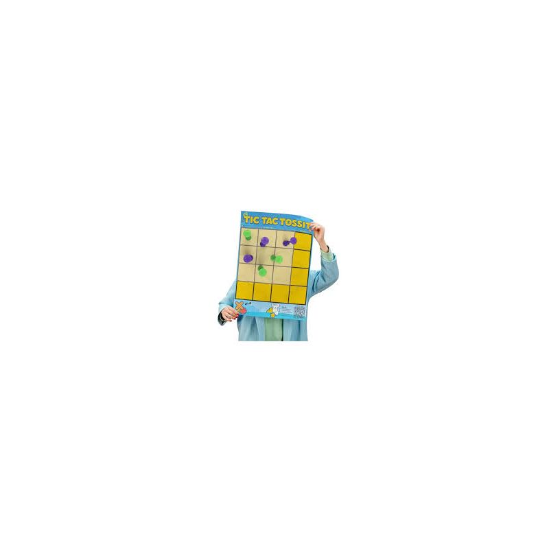 Poster TOSSIT - (Cible + Morpion)  Ikaipaka jeux & jouets Royan