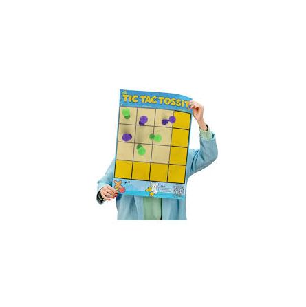 Poster TOSSIT - (Cible + Morpion)  Ikaipaka jeux & jouets Royan
