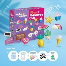 Mako Moulage Magnets Fun MAKO Créations Ikaipaka jeux & jouets