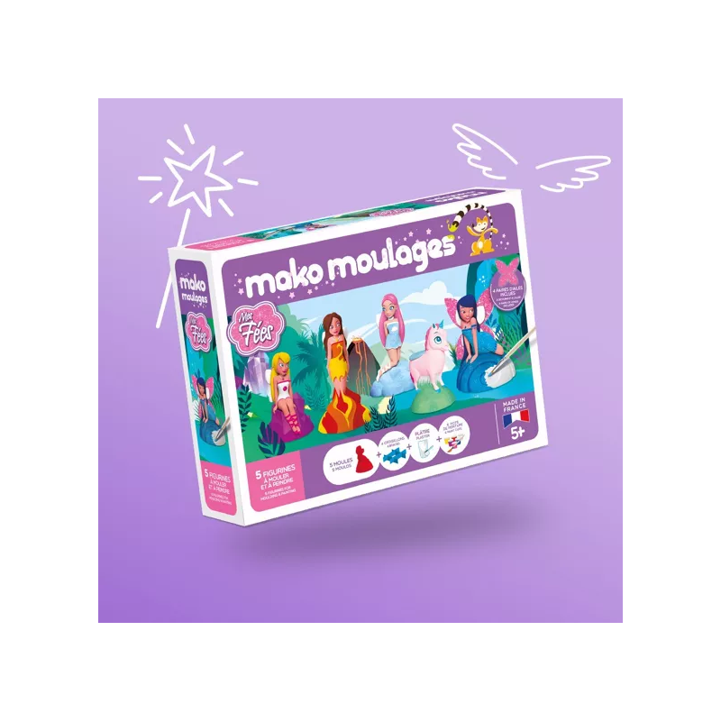 Mako Moulage Mes Fées MAKO Créations Ikaipaka jeux & jouets