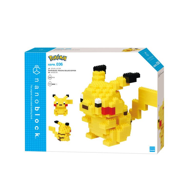 Nanoblock Pokemon Pikachu de luxe nanoblock Ikaipaka jeux &