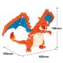 Nanoblock Pokemon Dracaufeu de luxe nanoblock Ikaipaka jeux &