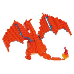 Nanoblock Pokemon Dracaufeu de luxe nanoblock Ikaipaka jeux &
