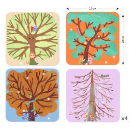 La ronde des Saisons Djeco Ikaipaka jeux & jouets Royan