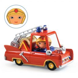 Crazy Motors Fire Truck Djeco Ikaipaka jeux & jouets Royan