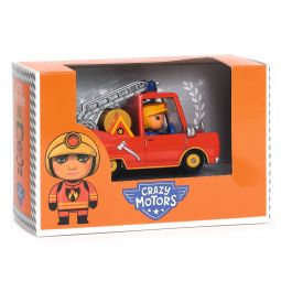 Crazy Motors Fire Truck Djeco Ikaipaka jeux & jouets Royan
