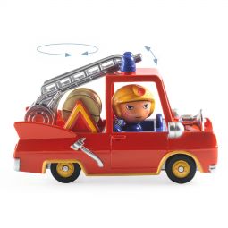 Crazy Motors Fire Truck Djeco Ikaipaka jeux & jouets Royan
