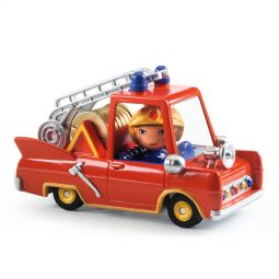 Crazy Motors Fire Truck Djeco Ikaipaka jeux & jouets Royan