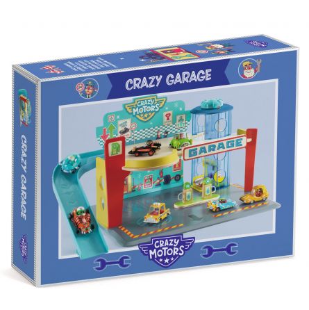 Crazy Motors Garage Djeco Ikaipaka jeux & jouets Royan