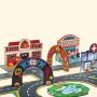 Puzzle UP Géant Ville Djeco Ikaipaka jeux & jouets Royan