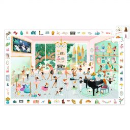 Puzzle 100p L'école de Danse Djeco Ikaipaka jeux & jouets Royan